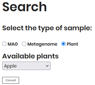 Plant Disease Search